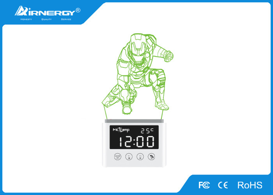 تغییر رنگ نور LED بلوتوث بلندگو V4.2 کانال های دوگانه با مواد پلاستیکی ABS